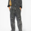 Idany Cotton Denim Overall with Long Sleeves