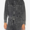 Idany Cotton Denim Overall with Long Sleeves