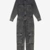 Idany Cotton Denim Overall with Long Sleeves