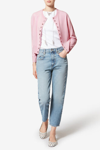 Idesia Merinos Wool and Cashmere Cardigan