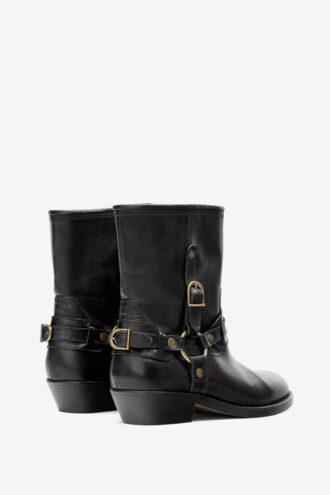 Ildred Calfskin Leather Boots