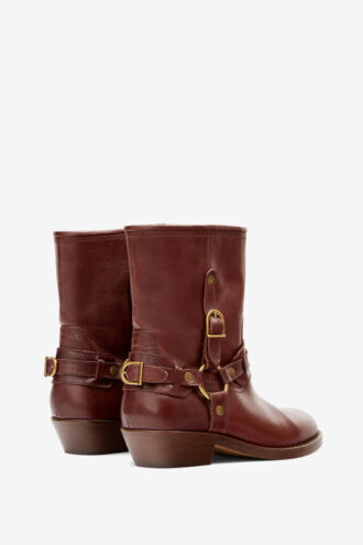 Ildred Calfskin Leather Boots