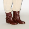 Ildred Calfskin Leather Boots