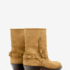 Ildred Suede Calfskin Leather Boots