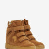 Im3 High-Top Leather Wedge Sneakers