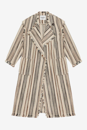 Inita Long Striped Coat