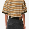 Isalyne Striped Cotton Piqué Polo Shirt