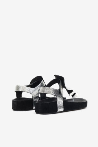 Isela Flat Leather Sandals