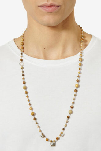 Jack Natural Stone Chain Necklace