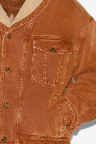 Jackson Denim and Faux Fur Jacket