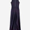 Jadelia Long Satin and Lace Dress