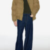 Jameson Wide-Leg Raw Denim Jeans