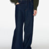 Jameson Wide-Leg Raw Denim Jeans