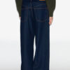 Jameson Wide-Leg Raw Denim Jeans