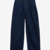 Jameson Wide-Leg Raw Denim Jeans