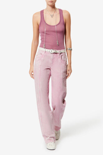 Jaylis Washed Denim Bootcut Jeans