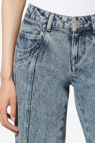 Jaylis Washed Denim Bootcut Jeans