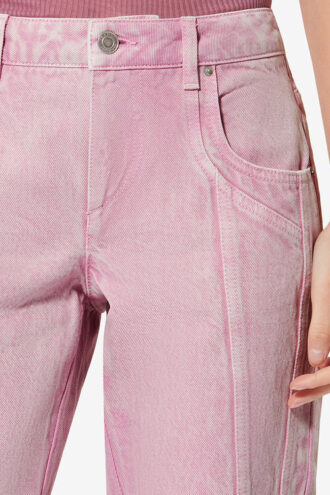 Jaylis Washed Denim Bootcut Jeans