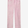 Jaylis Washed Denim Bootcut Jeans