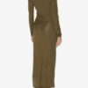 Jelina Long Draped Jersey Dress