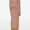 Jelina Long Draped Jersey Dress