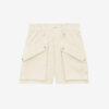 Jemmy Workwear Style Shorts in Plain-Colored Cotton