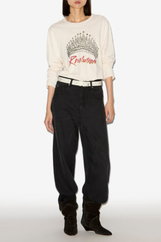Jenny Flowing Denim Jeans