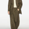 Jevima Striped Wool Suit Jacket