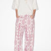 Joanny Loose Fit Denim Ikat Print Jeans