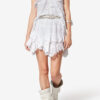 Jocadia Cotton and Floral Lace Shorts