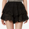 Jocadia Cotton and Floral Lace Shorts