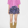 Jocadia Frilly Printed Cotton Voile Shorts