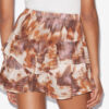 Jocadia Frilly Printed Cotton Voile Shorts