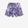 Jocadia Frilly Printed Cotton Voile Shorts