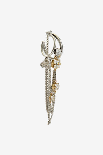 Jodie Double Hoop and Pendant Earring