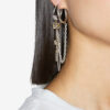 Jodie Double Hoop and Pendant Earring