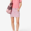 Juana Short Faded Denim Skirt