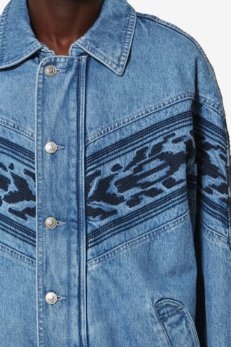 Julian Embroidered Denim Jacket
