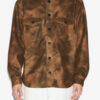 Kadrian Faux Leather Shirt