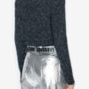 Kalo Sweater in Plain-Colored Fluffy Knit