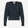 Kalo Sweater in Plain-Colored Fluffy Knit
