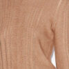 Kalyn Fitted Cotton and Wool Sweater