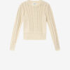 Kalyn Openwork Cotton Blend Sweater