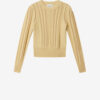 Kalyn Openwork Cotton Blend Sweater