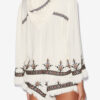 Kameya Embroidered Gauze Top
