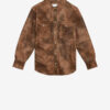 Karima Faux Leather Shirt