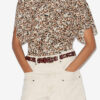 Karlita Printed Silk Top
