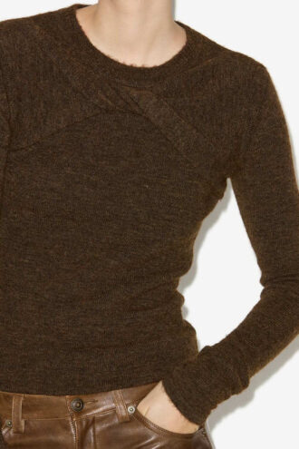 Kern Draped Knit Sweater