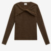 Kern Draped Knit Sweater