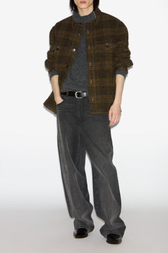 Kervey Checkered Virgin Wool Jacket